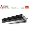 Mitsubishi Electric Climatizzatore Condizionatore Mitsubishi Electric Canalizzato Canalizzabile Inverter Media Prevalenza 18000 Btu PEAD-M50JA + SUZ-M50VA R-32 Wi-Fi Optional