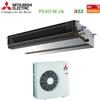 Mitsubishi Electric Climatizzatore Condizionatore Mitsubishi Electric Canalizzato Canalizzabile Inverter Media Prevalenza 24000 Btu PEAD-M71JA + SUZ-M71VA R-32 Wi-Fi Optional