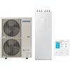 Samsung Pompa di Calore Aria-Acqua Splittata ClimateHub Samsung AE120RXYDEG/EU + Bollitore AE260RNWMEG/EU di 260 litri con Comando Incluso