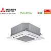 Mitsubishi Electric Climatizzatore Condizionatore Mitsubishi Electric Cassetta 90x90 a 4 Vie 24000 Btu PLA-M71EA + SUZ-M71VA R-32 Wi-Fi Optional con Griglia Inclusa