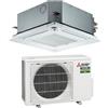 Mitsubishi Electric Climatizzatore Condizionatore Mitsubishi Electric Inverter Cassetta 9000 Btu SLZ-M25FA R-32 Wi-Fi Optional con Telecomando e Griglia Incluso