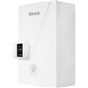 Rinnai Caldaia Rinnai a Condensazione Momiji 24 kW con Cronotermostato Wi-Fi Intergrato Gpl Low NOx con Kit Scarico Fumi Sdoppiato di Serie