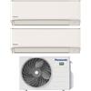 Panasonic Condizionatore Panasonic Dual Split Inverter serie TZ 7+9 con CU-2Z41TBE R-32 Wi-Fi Integrato 7000+9000