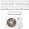 Diloc Condizionatore Penta Split Diloc Ionio 9+9+9+12+12 con D.FREEDOM500 R-32 Wi-Fi Integrato