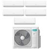 Hisense Condizionatore Penta Split Hisense Hi-Comfort 7+7+7+7+7 con 5AMW105U4RQC R-32 Wi-Fi Integrato