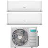 Hisense Condizionatore Dual Split Hisense Hi-Comfort 9+18 con 3AMW72U4RJC R-32 Wi-Fi Integrato