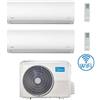 Midea Condizionatore Dual Split Midea XTreme Pro Wi-Fi 12+12 con M3OG-21HFN8-Q R-32 Wi-Fi Integrato