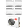 TCL Condizionatore Quadri Split Console TCL 9+9+12+12 con MT3240 R-32 Wi-Fi Integrato