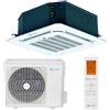 Clivet Climatizzatore Condizionatore a cassetta 950x950 Clivet Inverter serie BOX2 48000 btu Trifase IA3-XY 140T completo di griglia R-32 A++/A+ Wi-Fi Optional