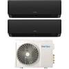 OneClima Condizionatore Dual Split OneClima Prime Black 9+12 con MLT18x2/Y24 R-32 Wi-Fi Integrato