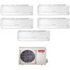 Ariston CLIMATIZZATORE CONDIZIONATORE ARISTON PENTA SPLIT INVERTER serie ALYS PLUS 9+9+12+12+12 con PENTA 121 XD8C-O R-32 Wi-Fi OPTIONAL 9000+9000+12000+12000+12000