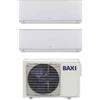 Baxi Climatizzatore Condizionatore Baxi Dual Split Inverter Serie Astra 12+12 con LSGT50-2M R-32 Wi-Fi Optional 12000+12000 - Novità