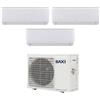 Baxi Climatizzatore Condizionatore Baxi Trial Split Inverter serie ASTRA 7+7+7 con LSGT60-3M R-32 Wi-Fi Optional 7000+7000+7000 - Novità