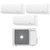 Beretta Climatizzatore Condizionatore Beretta Trial Split Inverter serie BREVA E 12+12+12 con 24000-4 R-32 Wi-Fi Optional 12000+12000+12000