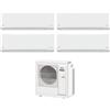 Fujitsu Condizionatore Fujitsu Quadri Split Inverter KN AIRSTAGE 7+7+9+12 con AOEG30KBTA4 R-32 Wi-Fi Integrato