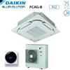 Daikin Climatizzatore Condizionatore Daikin Bluevolution a Cassetta Round Flow 36000 BTU FCAG100B + AZAS100MV1 R-32 Wi-Fi Optional Con Griglia Standard Inclusa