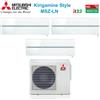 Mitsubishi Electric Climatizzatore Condizionatore Mitsubishi Electric Trial Split Kirigamine Style Pearl White 9000+9000+12000 con MXZ-3F54VF R-32 Wi-Fi Integrato