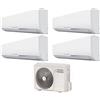 Olimpia Splendid Climatizzatore Condizionatore Olimpia Splendid Penta Split Inverter serie NEXYA S4 9+9+9+9+9 con OS-CEMEH42EI R-32 Wi-Fi Integrato 9000+9000+9000+9000+9000