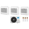 Midea Condizionatore Midea Console Trial Split 9+9+9 btu con M3OG-21HFN8-Q R-32 Wi-Fi Optional
