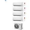 Ferroli Climatizzatore Condizionatore Quadri Split Inverter Ferroli Giada M 9000+9000+9000+9000 btu con 28-4 Wi-Fi Integrato Alexa e Google HOME 9+9+9+9 - NOVITA