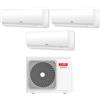 Riello Climatizzatore Condizionatore Riello Trial Split Inverter serie AARIA PLUS I 9+12+12 con AARIA MULTI 355 PI R-32 Wi-Fi Integrato 9000+12000+12000