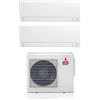 Mitsubishi Electric Condizionatore Mitsubishi Electric Dual Split Ay 12+12 con MXZ-4F72VF R-32 Wi-Fi Integrato