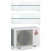 Mitsubishi Electric Condizionatore Mitsubishi Electric Dual Split Kirigamine Style Pearl White 9+12 con MXZ-2F42VF R-32 Wi-Fi Integrato