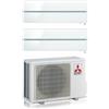 Mitsubishi Electric Condizionatore Mitsubishi Electric Dual Split Kirigamine Style Pearl White 9+9 con MXZ-2F42VF R-32 Wi-Fi Integrato