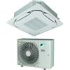 Daikin Climatizzatore Condizionatore Daikin Bluevolution Inverter a Cassetta Round Flow SkyAir Alpha-Series 42000 Btu FCAG125B + RZAG125NY1 Trifase R-32 Wi-Fi Optional Con Griglia Standard