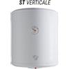 Bandini Scaldabagno Elettrico Bandini(Braun) ST TERMO VERTICALE - Flangiato 80 litri - 2 anni di Garanzia - ATTACCO A SINISTRA