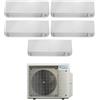 Daikin Climatizzatore Condizionatore Daikin Bluevolution Penta Split Inverter serie PERFERA ALL SEASON 9+9+12+12+12 con 5MXM90A R-32 Wi-Fi Integrato 9000+9000+12000+12000+12000 Garanzia Italiana