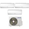 Samsung Climatizzatore Condizionatore Samsung Trial Split Inverter serie MALDIVES QUANTUM 12+12+12 con AJ068RCJ R-32 12000+12000+12000