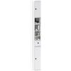 EasyComfort Colonna Bagno Salvaspazio con 2 Armadietti, 3 Ripiani Aperti e Cassetto, in Legno, 20x20x178 cm, Bianco