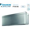 Daikin Climatizzatore Condizionatore Daikin Bluevolution Trial Split Inverter serie STYLISH TOTAL SILVER 7+7+9 con 3MXM40N R-32 Wi-Fi Integrato 7000+7000+9000 Colore Argento - Garanzia Italiana