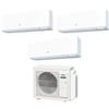 Fujitsu Climatizzatore Condizionatore Fujitsu Trial Split Inverter serie KG AIRSTAGE 7+9+12 con AOEG24KBCA3 R-32 Wi-Fi Integrato 7000+9000+12000