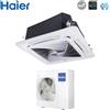 Haier Climatizzatore Condizionatore Haier Cassetta 90x90 Round Flow 36000 Btu ABH105H1ERG Trifase R-32 Wi-Fi Optional con Pannello No Sensor Incluso Comando a filo Haier YR-E17A