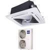 Haier Climatizzatore Condizionatore Haier Cassetta 90x90 Round Flow 60000 Btu ABH160K1ERG Trifase R-32 Wi-Fi Optional con Pannello No Sensor Incluso Nessun Comando
