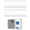 Haier Climatizzatore Condizionatore Haier Dual Split Inverter serie PEARL 9+12 con 2U50S2SM1FA-3 R-32 Wi-Fi Integrato 9000+12000