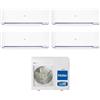 Haier Climatizzatore Condizionatore Haier Quadri Split Inverter serie EXPERT 7+7+7+7 con 4U75S2SR5FA R-32 Wi-Fi Integrato 7000+7000+7000+7000
