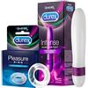 Durex Kit Stimolante: Vibratore DUREX Pure Fantasy + Anello in Silicone Pleasure Ring