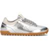 CALVIN KLEIN Sneaker donna argento in pelle