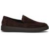 FRAU Mocassino uomo marrone in suede