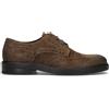 HUNDRED 100 Stringata uomo militare in suede