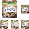 FITNESS Chocolate Barrette di Cereali Integrali con Cioccolato Fondente, 6 pezzi da 23,5g (141g) (Confezione da 5)
