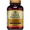 Solgar Lisina Simplex 50 Capsule Vegane - Integratore A Base Di L-Lisina
