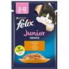 FELIX FRISKIES FANTASTIC Junior Chicken Jelly 85g cibo umido per gatti