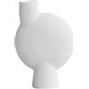 101 COPENHAGEN - Vaso Sphere - Bianco - Ceramica - Designer Tommy Hyldahl