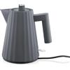 Alessi - Bollitore elettrico Plissé - Grigio - Resina termoplastica - Designer Michele de Lucchi