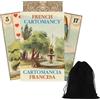 LO SCARABEO Carte Oracle Di Cartomanzia Francese Deck Laura Tuan Lo Scarabeo Con Borsa