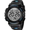 aswan watch Orologio digitale da uomo, orologio militare da uomo, impermeabile fino a 5 atm, per attività all'aria aperta, con luce/sveglia/data/antiurto/cronografo, idea regalo